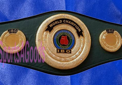 boxing organizations belts|IBO .